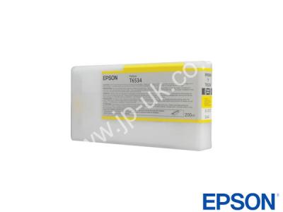 Genuine Epson T653400 / T6534 Yellow Ink to fit Stylus Pro Epson Printer 