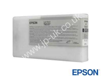 Genuine Epson T653700 / T6537 Light Black Ink to fit Stylus Pro Epson Printer 