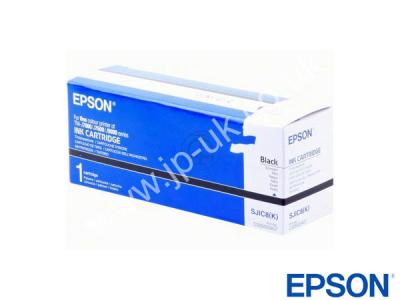 Genuine Epson S020407 / 0407 Black Fabric Ribbon to fit Inkjet Epson Inkjet Fax / Printer