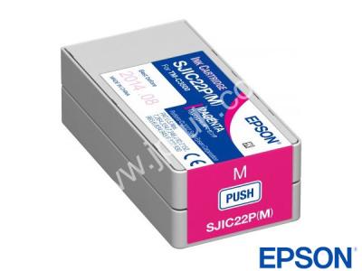 Genuine Epson C33S020603 / S020603 Magenta Ink to fit Epson Label Printer 