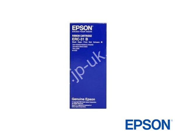 Genuine Epson C43S015369 / 5369 Black Fabric Ribbon to fit U930II Inkjet Fax / Printer