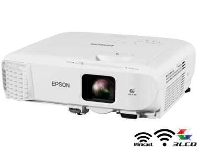 Epson EB-992F Projector - 4000 Lumens, 16:9 Full HD 1080p, 1.32-2.14:1 Throw Ratio - Wireless & Miracast