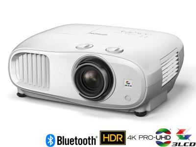 Epson EH-TW7000 Projector - 3000 Lumens, 16:9 Full HD 1080p, 1.32-2.15:1 Throw Ratio - 4K PRO-UHD Bluetooth