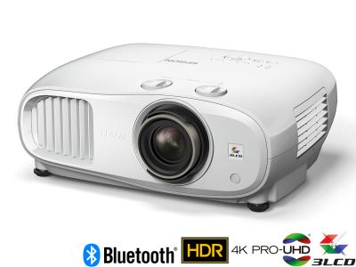 Epson EH-TW7100 Projector - 3000 Lumens, 16:9 Full HD 1080p, 1.32-2.15:1 Throw Ratio - 4K PRO-UHD Bluetooth and Built-in Speakers