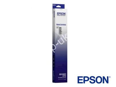 Genuine Epson S015022 / 7754 Black Fabric Ribbon to fit Inkjet Epson Printer