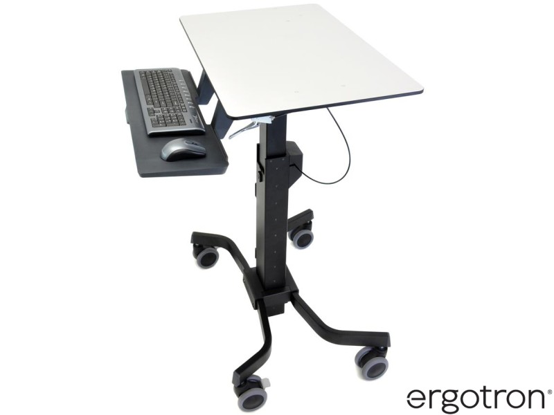 Ergotron 24-220-055 TeachWell® Sit-Stand Mobile Teaching Desk - Grey