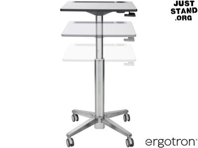 Ergotron 24-481-003 LearnFit™ Tall Sit-Stand Mobile Student Desk - Grey
