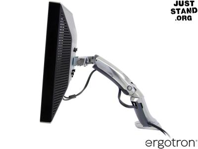 Ergotron 45-214-026 MX Desk Mount LCD Arm - Silver - for Screens up to 30" and below 13.6kg