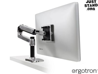 Ergotron 45-241-026 LX Desk Mount LCD Monitor Arm - Silver - for Screens up to 34" and below 11.3kg