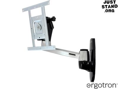 Ergotron 45-268-026 LX HD Wall Swing Arm - Silver - for Screens up to 42" and below 22.7kg