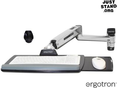 Ergotron 45-354-026 LX Sit-Stand Keyboard Arm Wall Mount