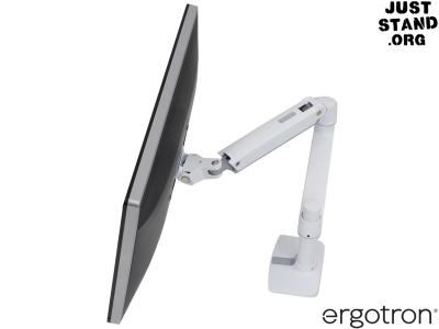Ergotron 45-490-216 LX Desk Mount LCD Monitor Arm - White - for Screens up to 34" and below 11.3kg
