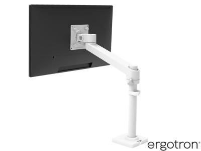 Ergotron 45-669-216 NX Desk Monitor Arm - White - for Screens up to 34" and below 8kg