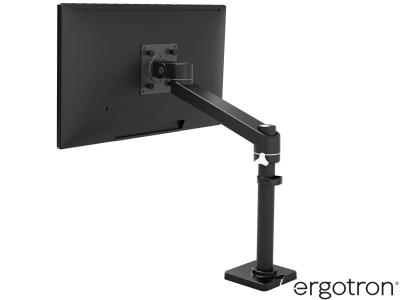 Ergotron 45-669-224 NX Desk Monitor Arm - Black - for Screens up to 34" and below 8kg