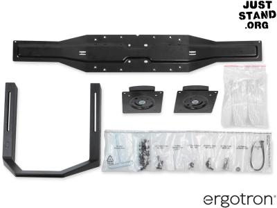 Ergotron 97-718-009 24" Dual Monitor & Handle Upgrade Kit