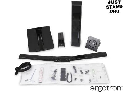 Ergotron 97-933-085 WorkFit LCD and Laptop Upgrade Kit - Black