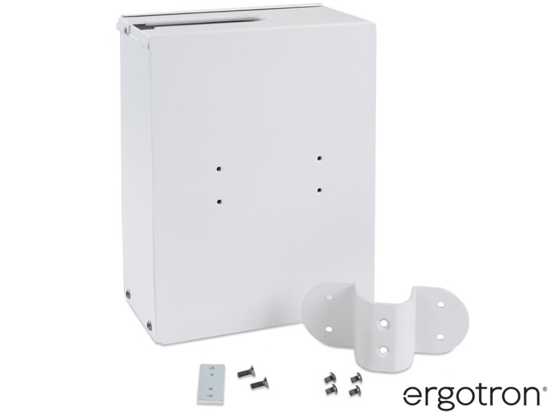 Ergotron 98-524-211 LiFeKinnex™ Brackets & Cable Box for SV Pole Cart
