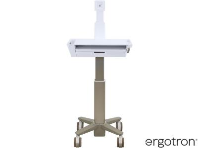 Ergotron C50-3510-0 CareFit™ Slim 2.0 LCD Cart with 1x1 Drawer - White - for Screens up to 27" and below 9.1kg