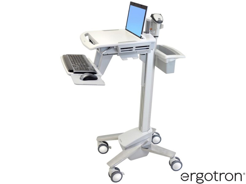 Ergotron SV41-6100-0 StyleView® 41 Laptop Cart - White