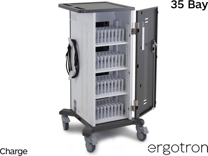 Ergotron YES35-TAB-3 Tablet Charging Cart - 35 Bay