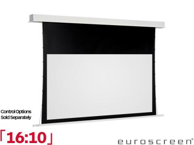 Euroscreen Sesame 2.1 Tab-Tensioned 16:10 Ratio 210 x 131cm Ceiling Recessed Projector Screen - SETIN2217-D - Installation - Control Options Sold Separately