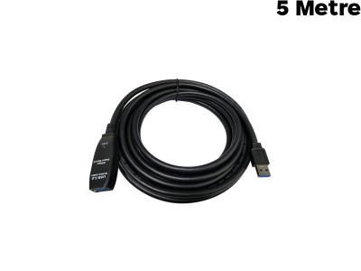 Fastflex 5 Metre USB3 A Male to A Female Extension Cable - HS-USBEXT-5M