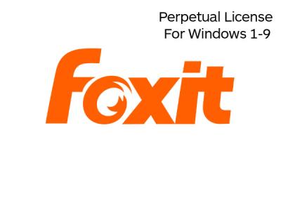 Foxit PDF Editor Pro 13 Perpetual 1-9 Education License for Windows - 9001295