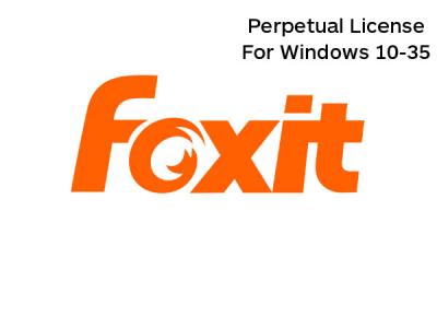 Foxit PDF Editor Pro 13 Perpetual 10-35 Education License for Windows - 9001296