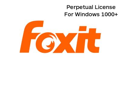 Foxit PDF Editor Pro 13 Perpetual 1000+ Education License for Windows - 9001300