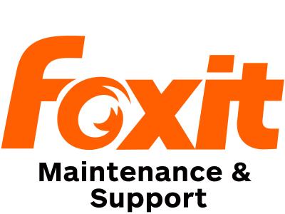 Foxit PDF Editor Pro 13 Education Maintenance & Support Annual Upgrade Licenses