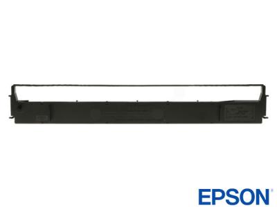 Genuine Epson S015642 / 8755 Hi-Cap Black Fabric Ribbon to fit Inkjet Epson Inkjet Fax / Printer
