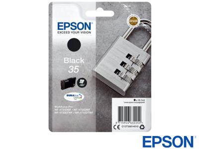 Genuine Epson C13T35814010 / 35 / T358140 Black Ink to fit Inkjet Epson Printer 
