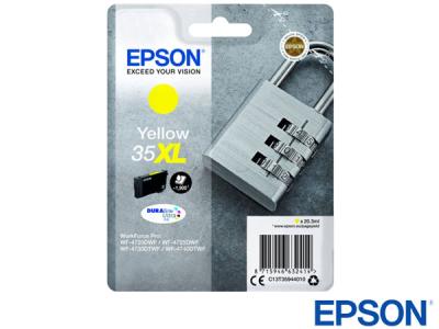 Genuine Epson C13T35944010 / 35XL / T359440 Hi-Cap Yellow Ink to fit Inkjet Epson Printer 