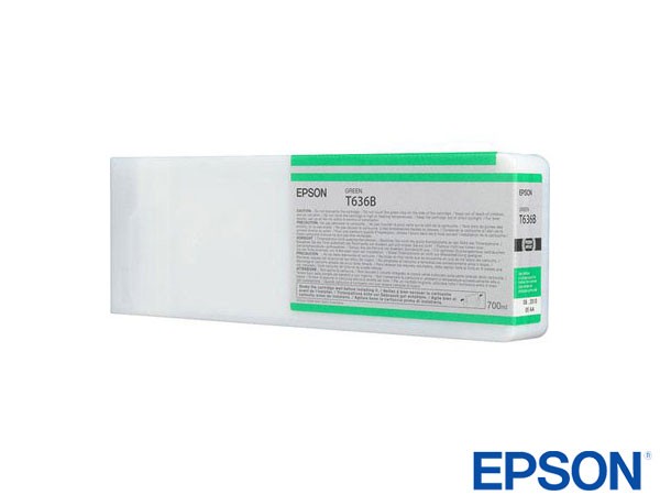 Genuine Epson T636B00 / T636B Hi-Cap Green Ink to fit Stylus Pro 9900SP Printer 