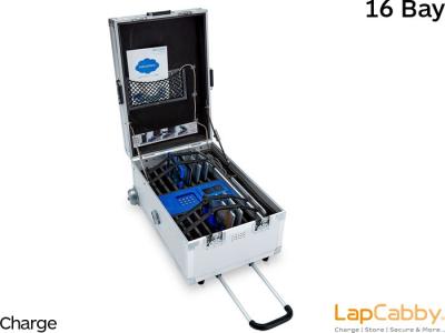 GoCabby 16 USB Charging Transporter Case for 16 iPads or Tablets