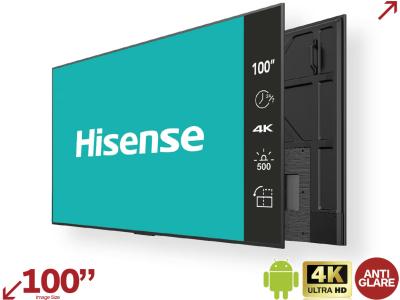 Hisense 100BM66D 100” 4K Ultra HD Digital Signage Display with Android