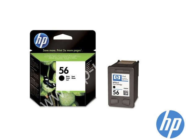 Genuine HP C6656AE / 56 Hi-Cap Black Ink to fit Inkjet 450wbt Printer