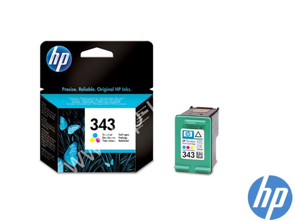 Genuine HP C8766EE / 343 Vivera Tri-colour Ink to fit Inkjet 6545 Printer 