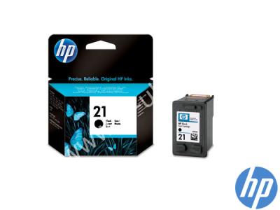 Genuine HP C9351AE / 21 Black Ink to fit Inkjet HP Printer