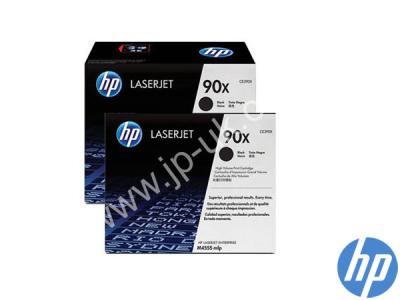 Genuine HP CE390XD / 90XD Hi-Cap Black Toner Cartridge Twinpack to fit  Laserjet HP Printer
