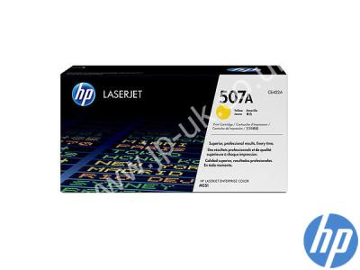 Genuine HP CE402A / 507A Yellow Toner Cartridge to fit Color Laserjet HP Printer