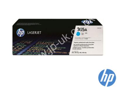 Genuine HP CE411A / 305A Cyan Toner to fit Color Laserjet HP Printer