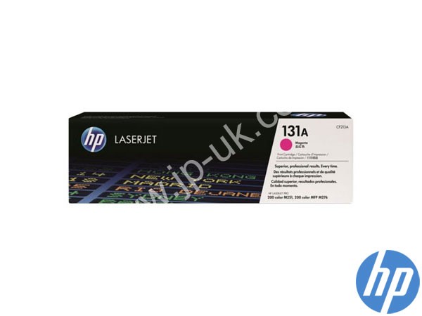 Genuine HP CF213A / 131A Magenta Toner Cartridge to fit Laserjet Toner Cartridges Printer