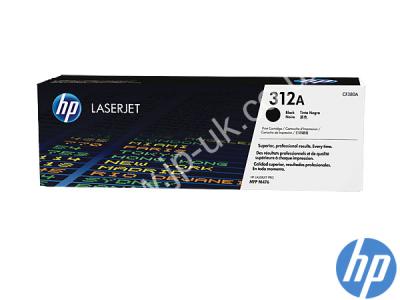 Genuine HP CF380A / 312A Black Toner to fit Color Laserjet HP Printer