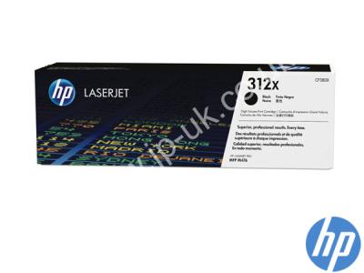 Genuine HP CF380X / 312X Hi-Cap Black Toner to fit Color Laserjet HP Printer