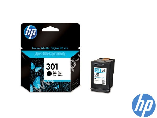 Genuine HP CH561EE / 301 Vivera Black Ink to fit Inkjet 3050a Printer 