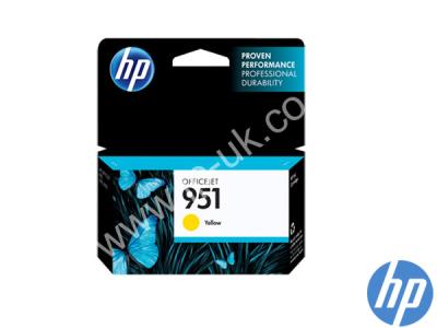 Genuine HP CN052AE / 951 Yellow Ink to fit Inkjet HP Printer 