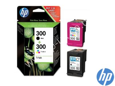 Genuine HP CN637EE / 300 Black Colour Inks to fit Inkjet HP Printer 