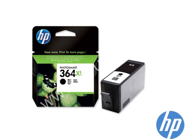Genuine HP CN684EE / 364XL Hi-Cap Vivera Black Ink to fit Inkjet 6525 Printer