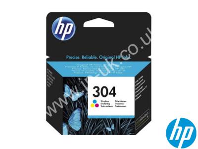 Genuine HP N9K05AE / 304 Tri-Colour Ink to fit Deskjet HP Printer 